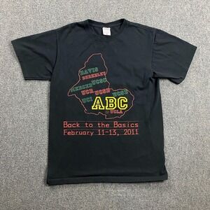 Vintage UCLA Shirt Adults Medium Black Crew Neck Back To The Basics‎ Cotton Mens